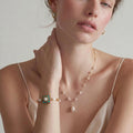 Verona Pearl 14K Gold-Plated Bracelet