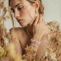 Lilac Rose Quartz Bracelet