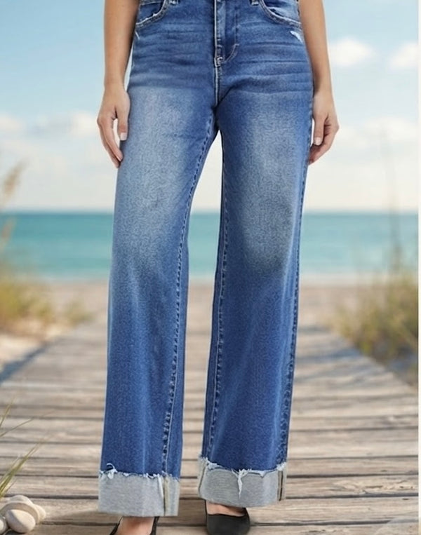 RISEN Mariner Cuffed Jeans