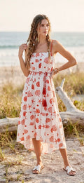 Rosalie Tiered Midi Dress