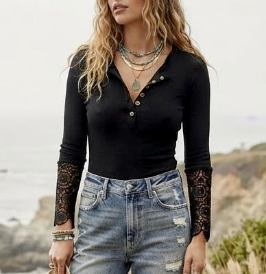 Shoreline Lace Top
