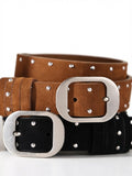 Studded Adjustable Belt