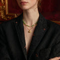 Verdant Layered 18K Gold-Plated Necklace
