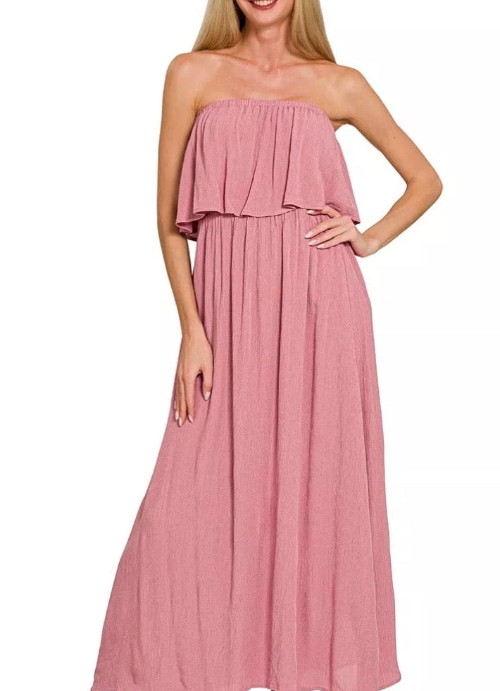 Quartz Strapless Maxi