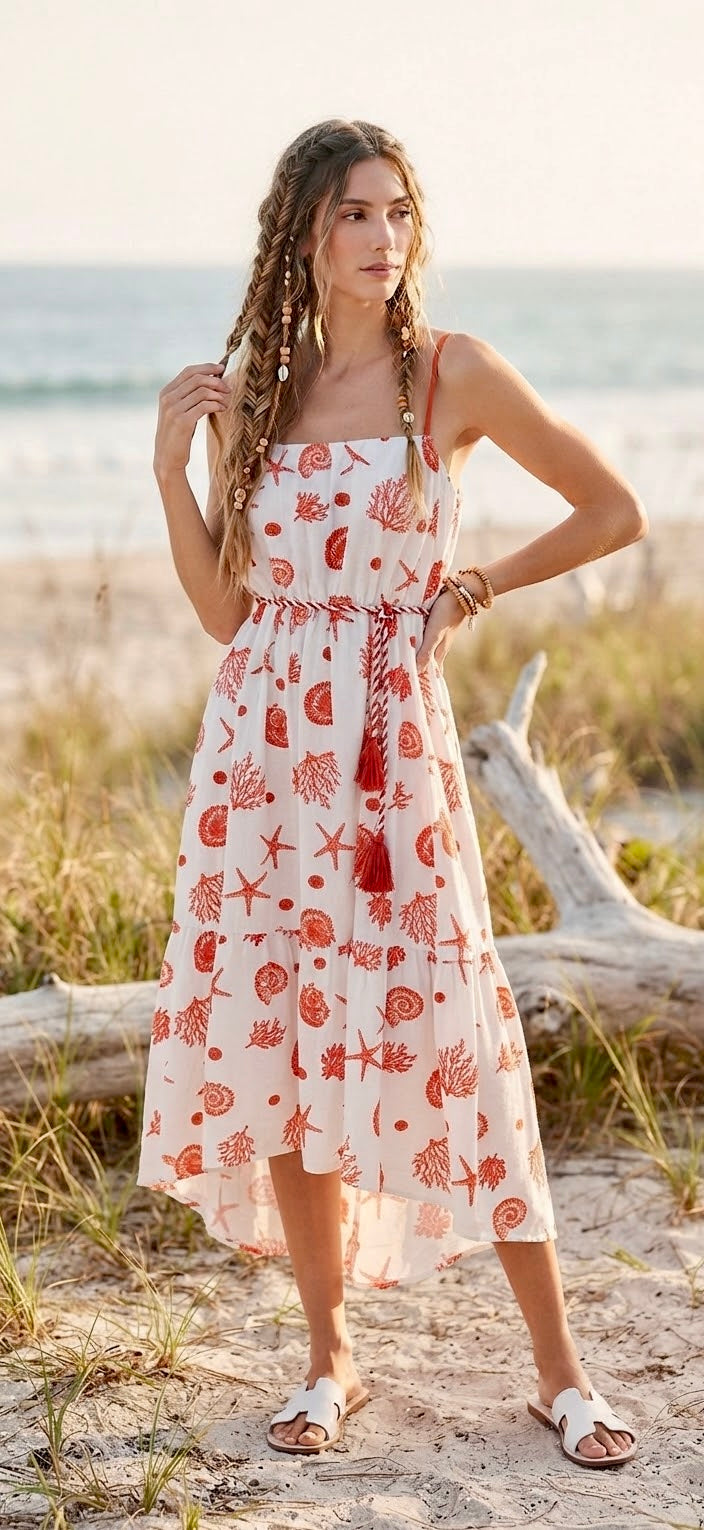 Rosalie Tiered Midi Dress