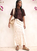 Wildflower Satin Skirt