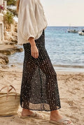 Confetti Dot Maxi Skirt