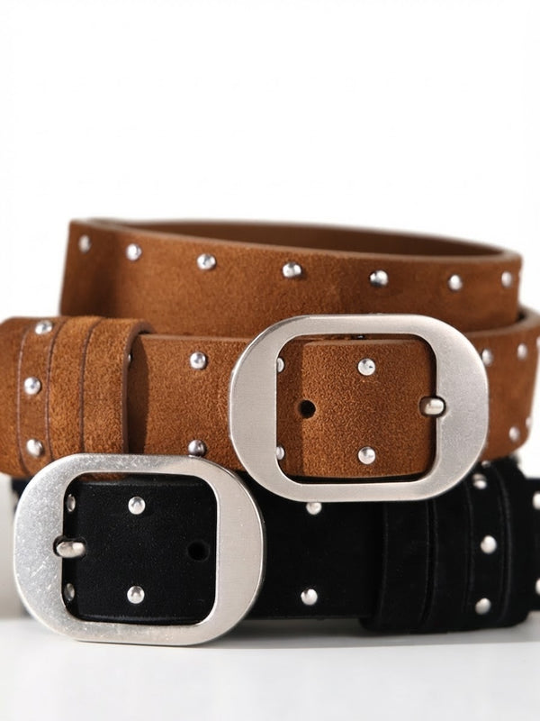 Studded Adjustable Belt